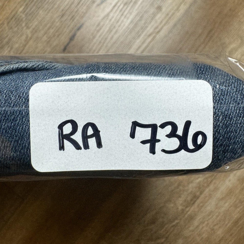 G-Star RAW Jeans Men 28x34 Blue 3301 Slim Button Fly Stretch Denim Streetwear - Picture 13 of 13